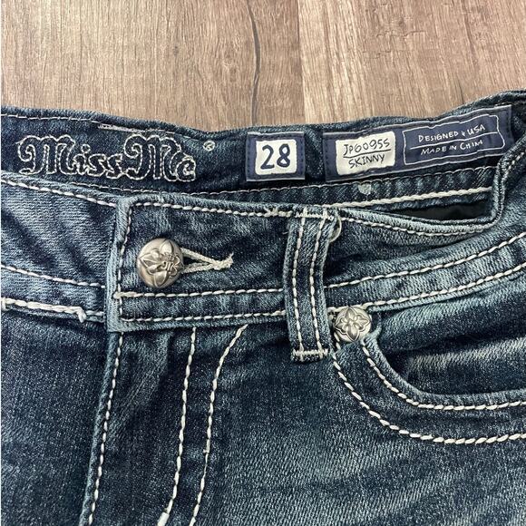 Miss Me Skinny Jeans โ Style JP6095S, VTG 69 (Size 28) - Picture 6 of 7